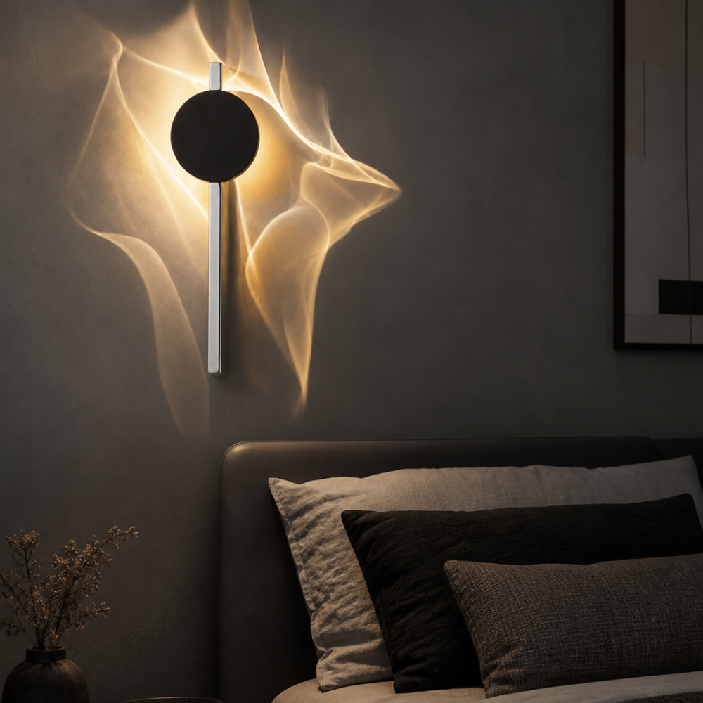 Applique Murale Ondulée Acier