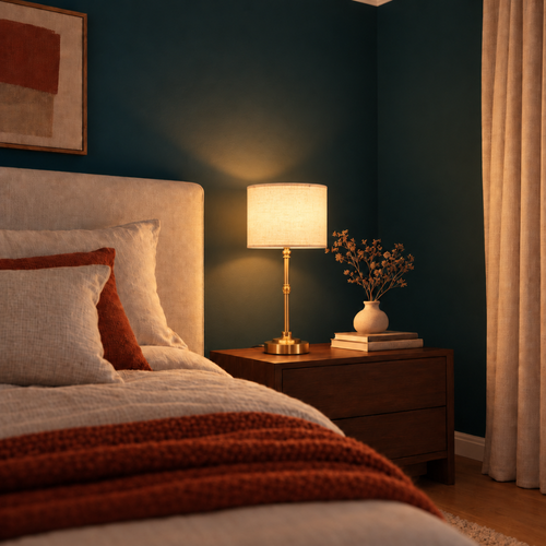 Lampe de Chevet Sans Fil Tissu Palace – Chambre