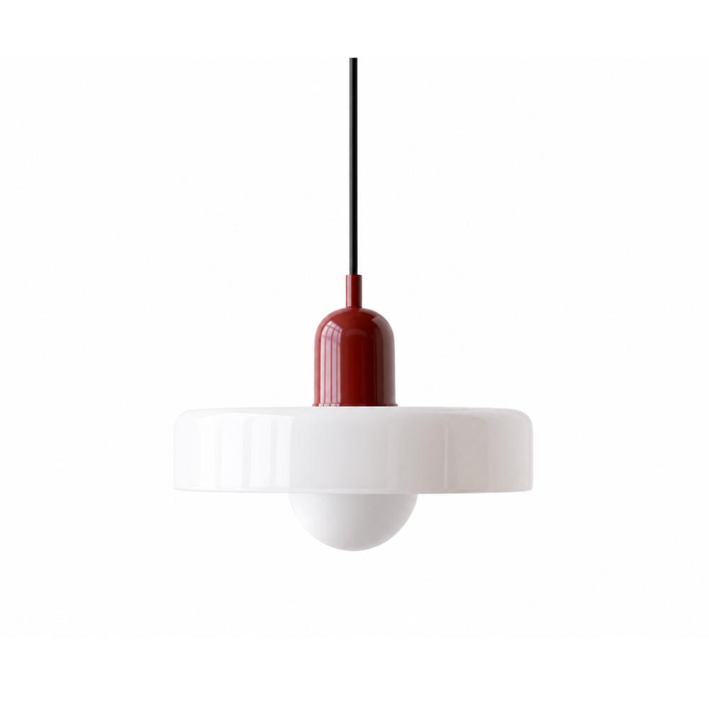 Suspension Luminaire en Pierre de Verre