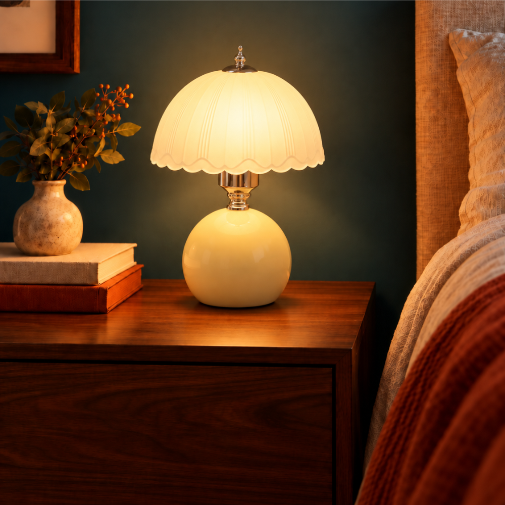 Lampe de Chevet Céramique Corolle – Chambre