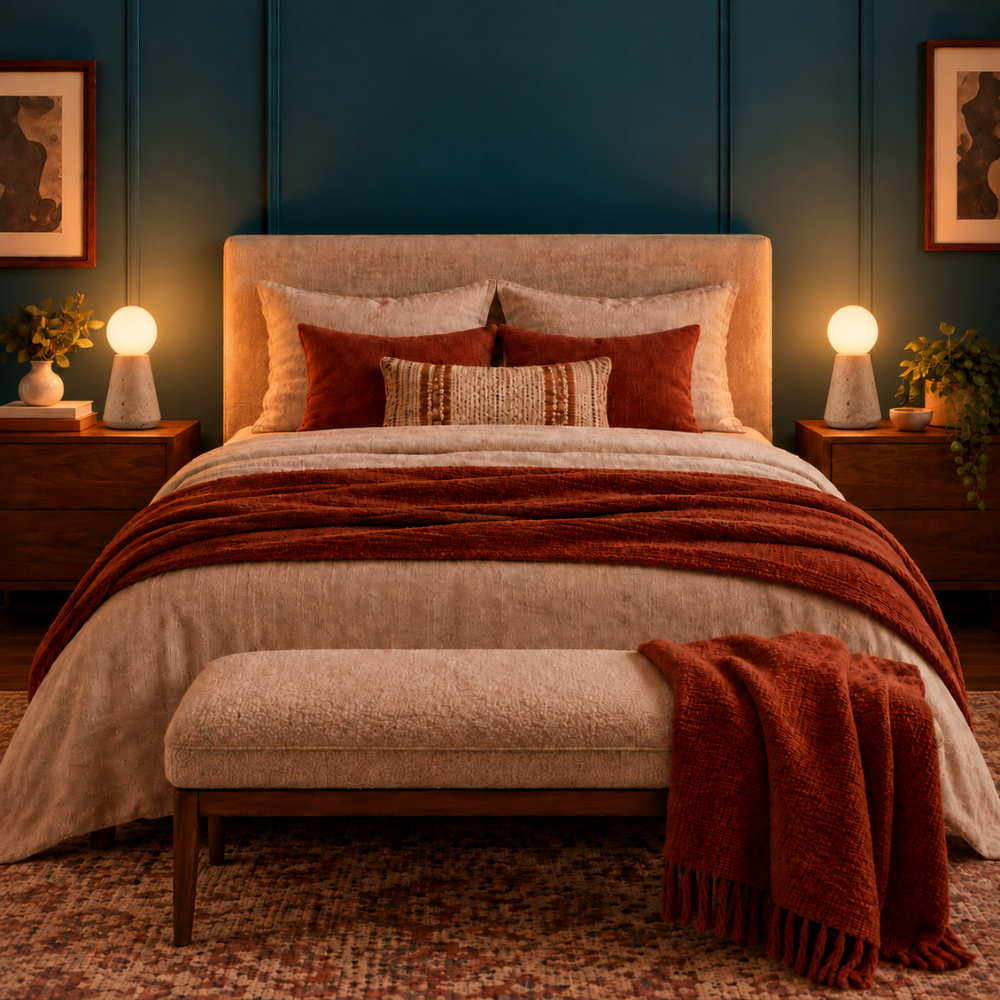 Lampe de Chevet Style Travertin Luna – Chambre