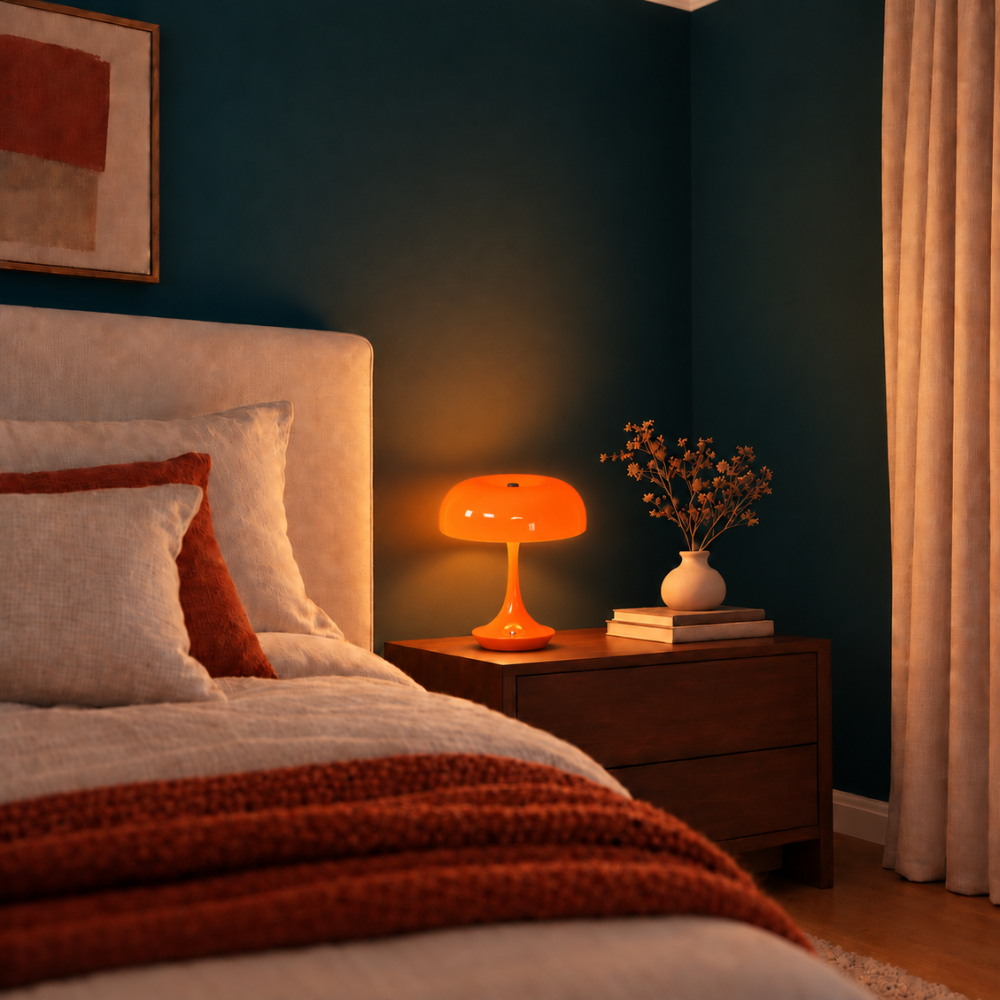 Lampe de Chevet Rétro Soucoupe – Chambre