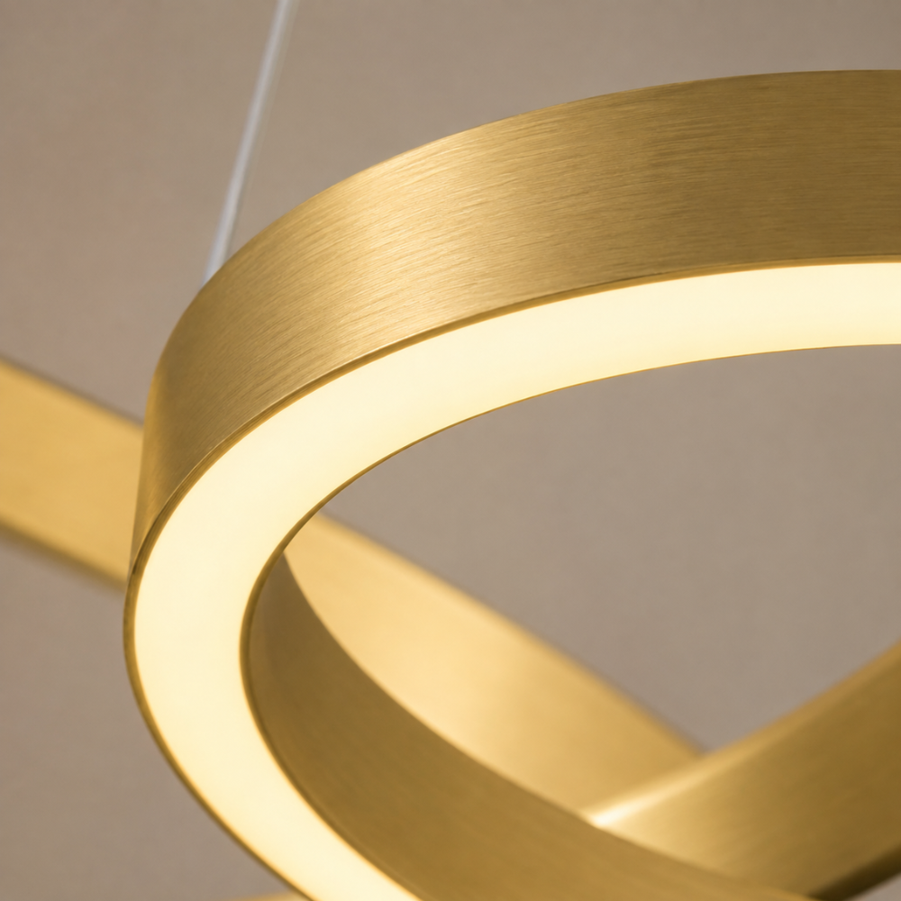 Suspension Luminaire LED Nordique Sinueuse
