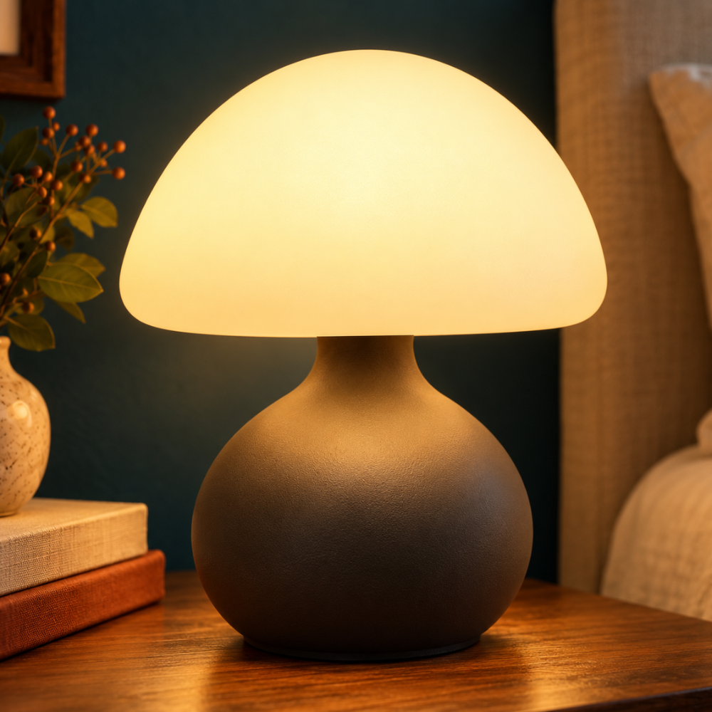 Lampe de Chevet Minimaliste Mini Champignon – Chambre