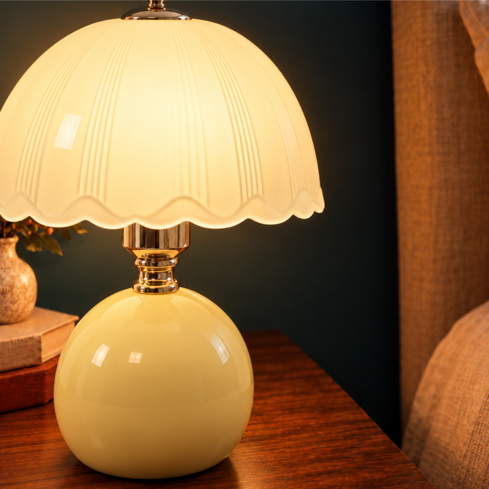 Lampe de Chevet Céramique Corolle – Chambre