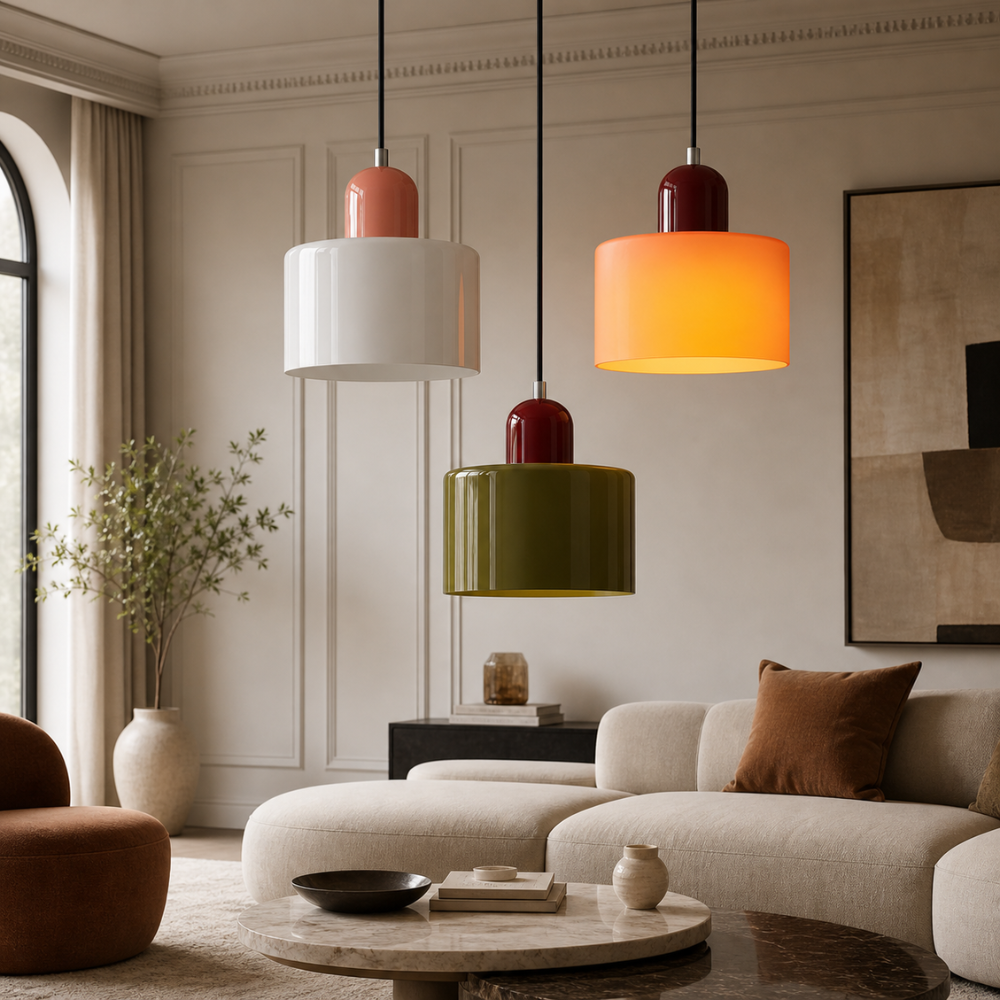 Suspension Luminaire Verre Nordique Moderne