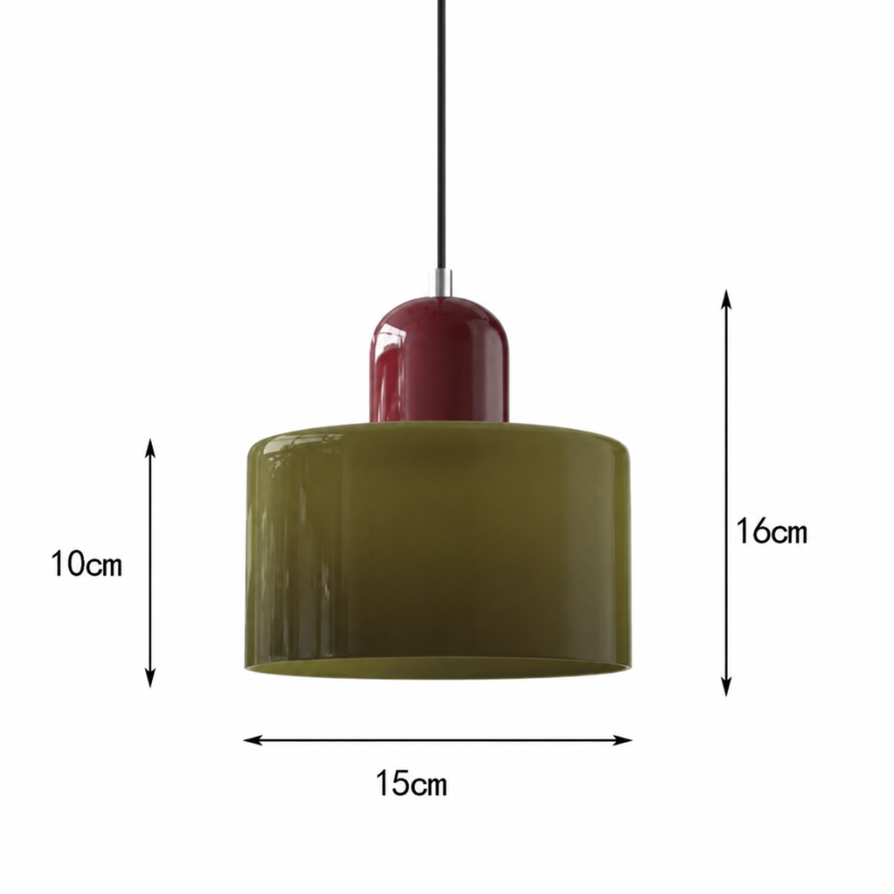 Suspension Luminaire Verre Nordique Moderne