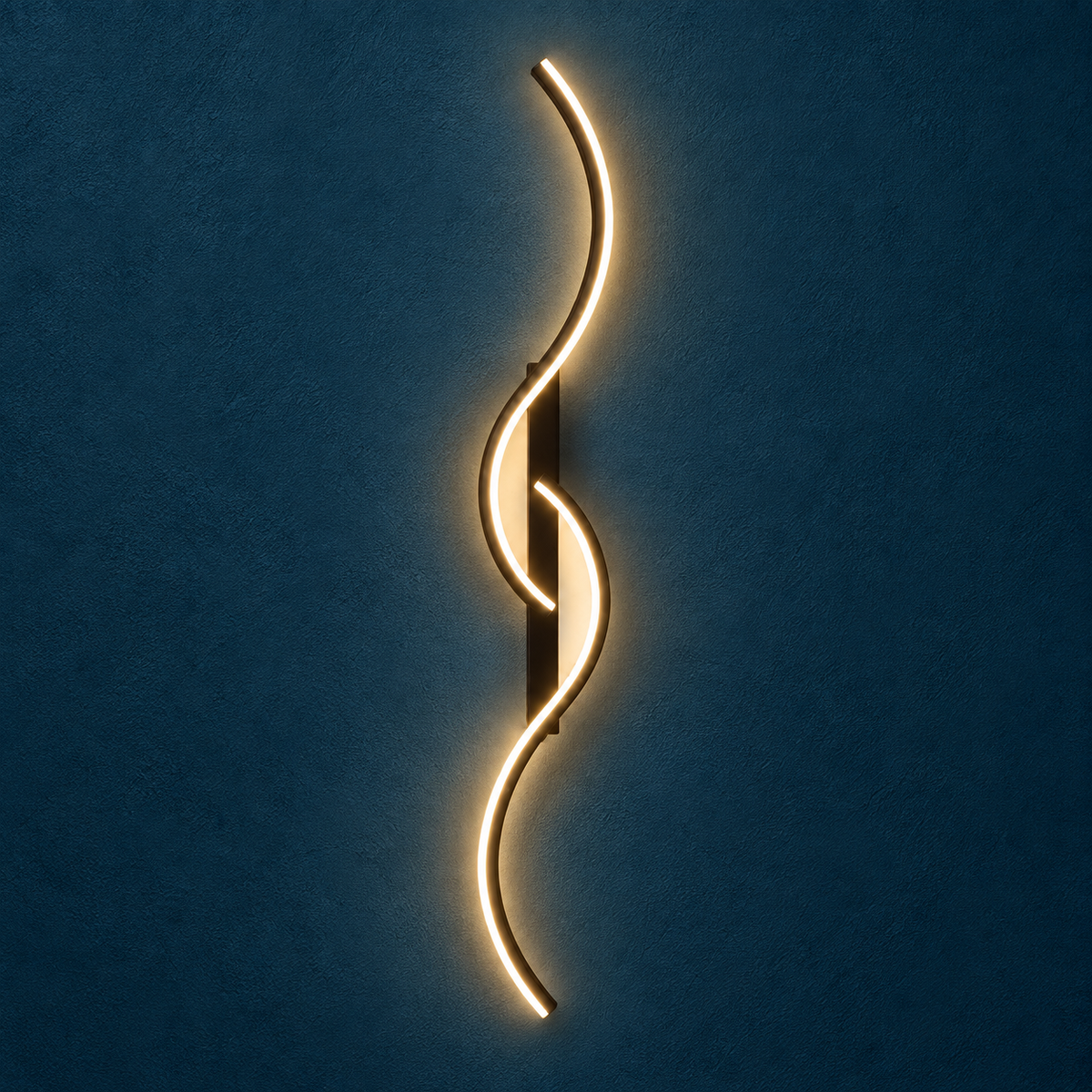 Applique Murale LED Sinueuse - Design Moderne