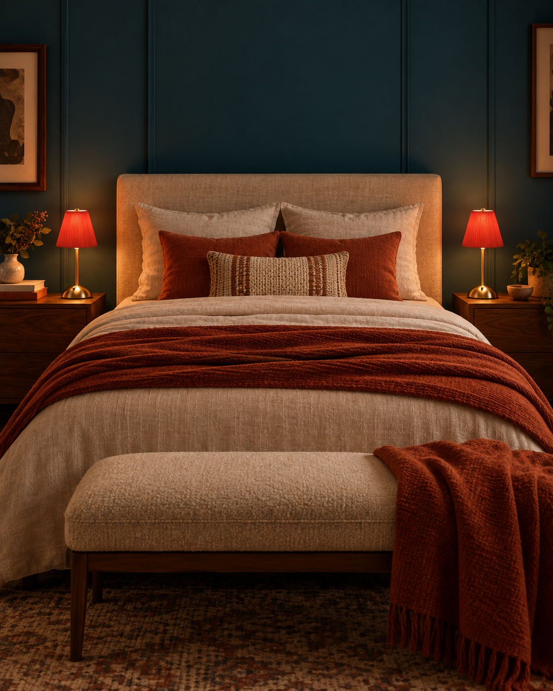 Lampe de Chevet Plissée Bistrot Sans Fil - Chambre