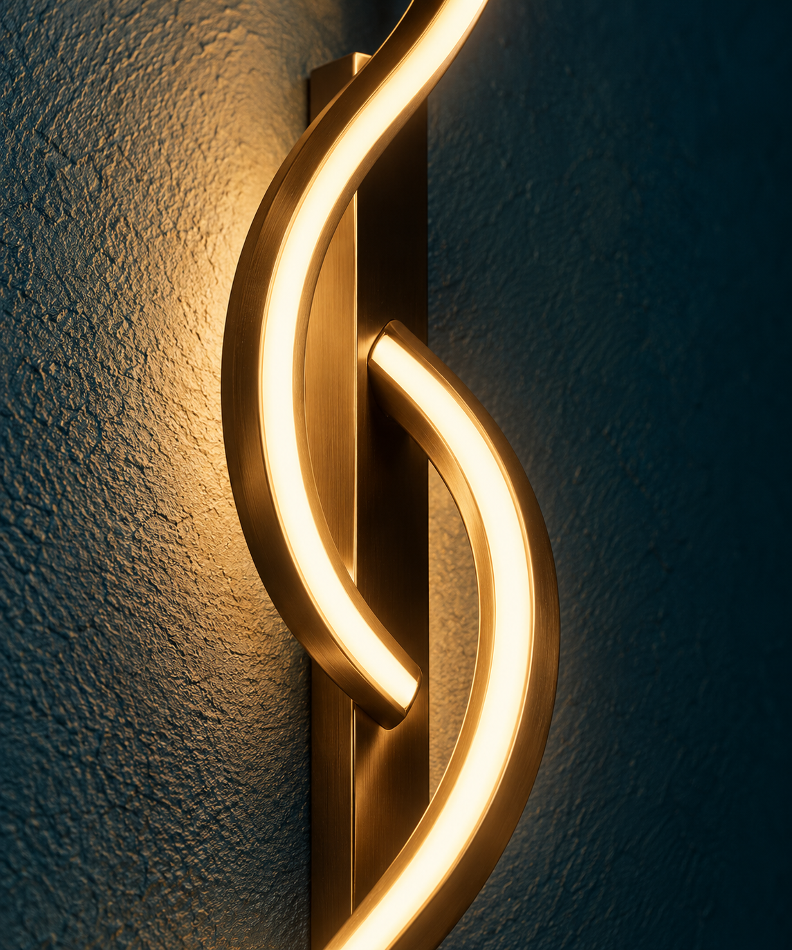 Applique Murale LED Sinueuse - Design Moderne
