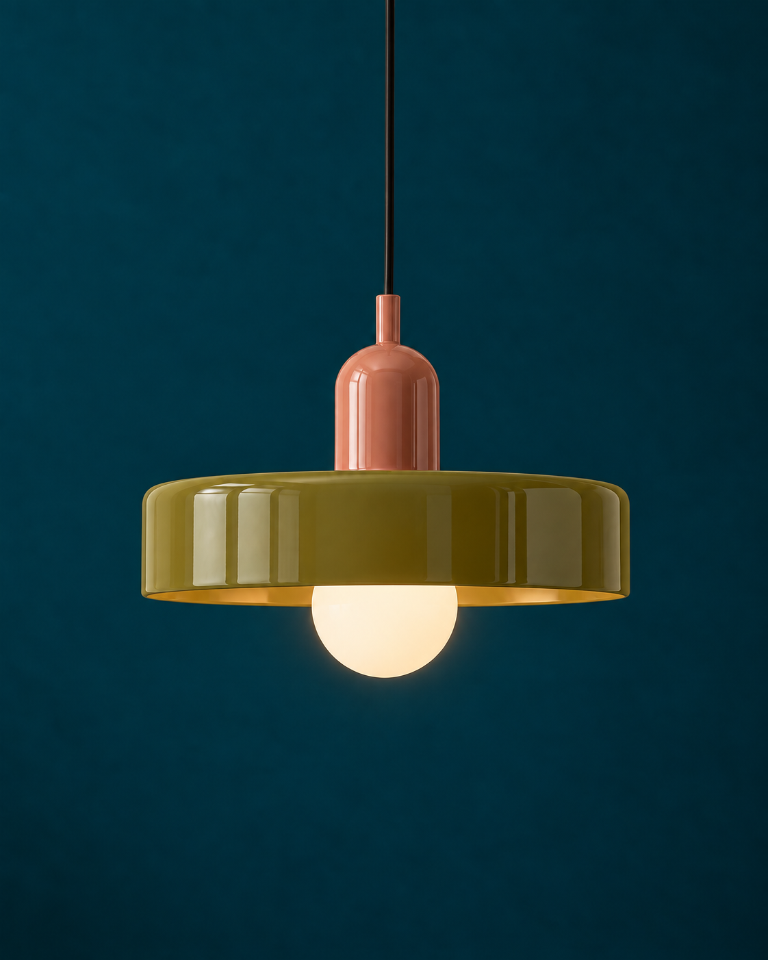 Suspension Luminaire Nordique en Verre