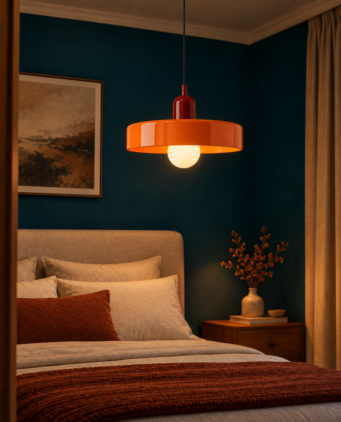 Suspension Luminaire Nordique en Verre