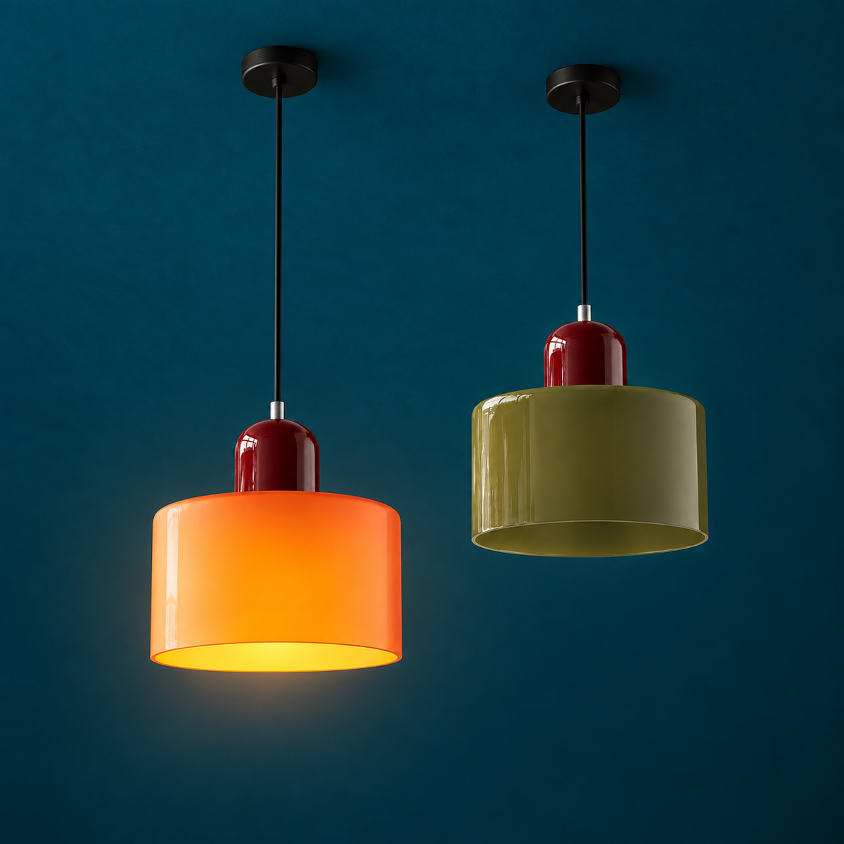 Suspension Luminaire Verre Nordique Moderne