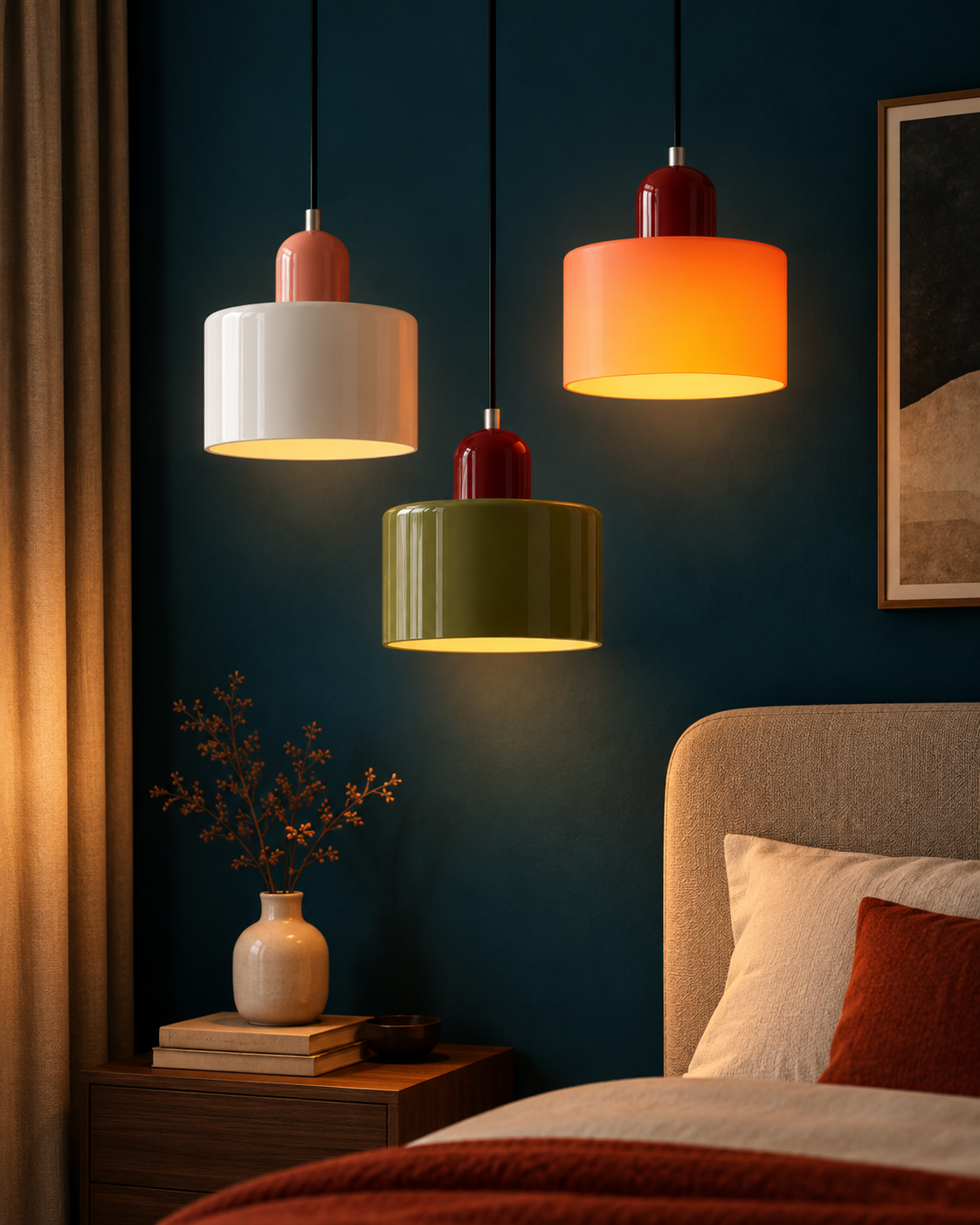 Suspension Luminaire Verre Nordique Moderne
