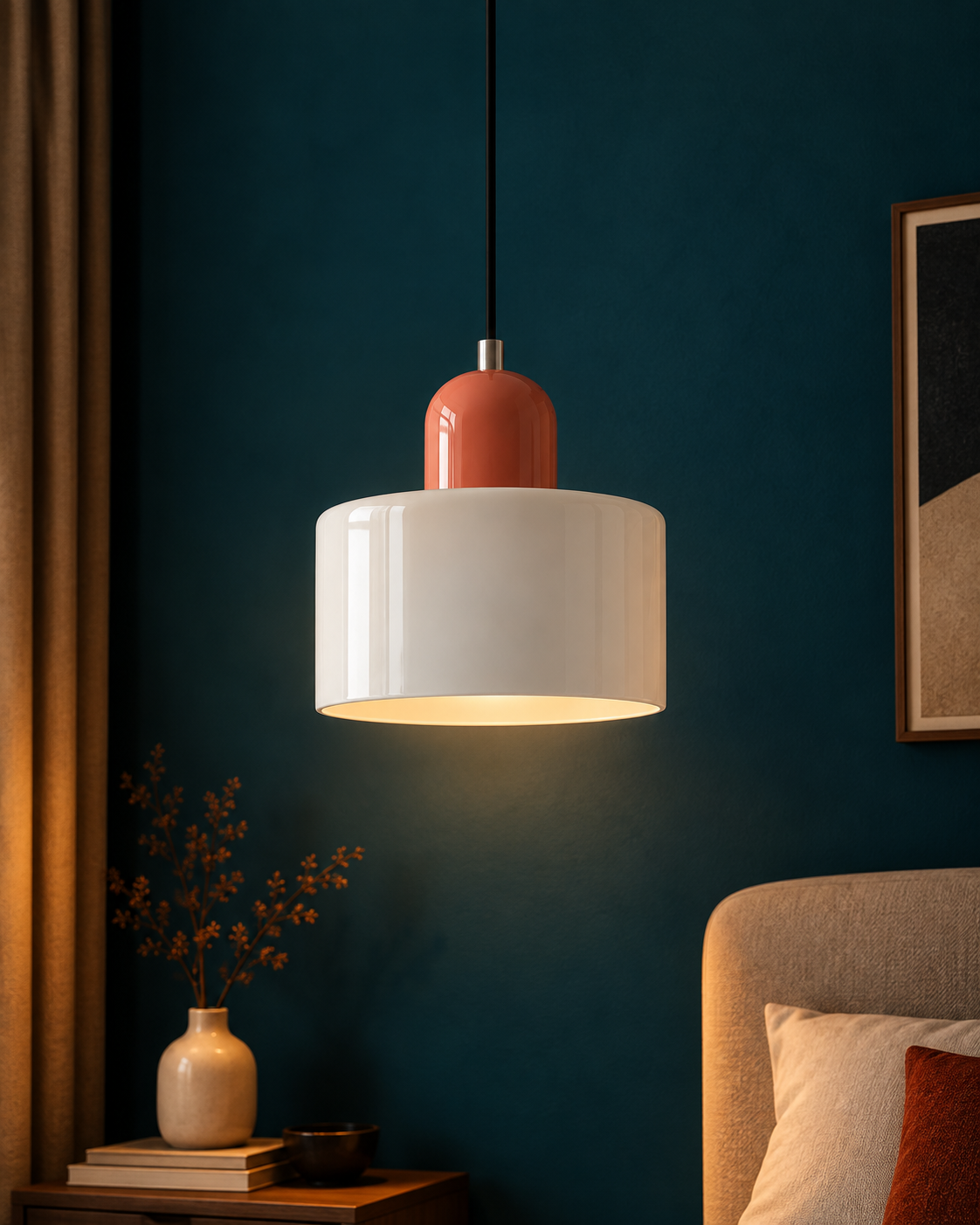 Suspension Luminaire Verre Nordique Moderne