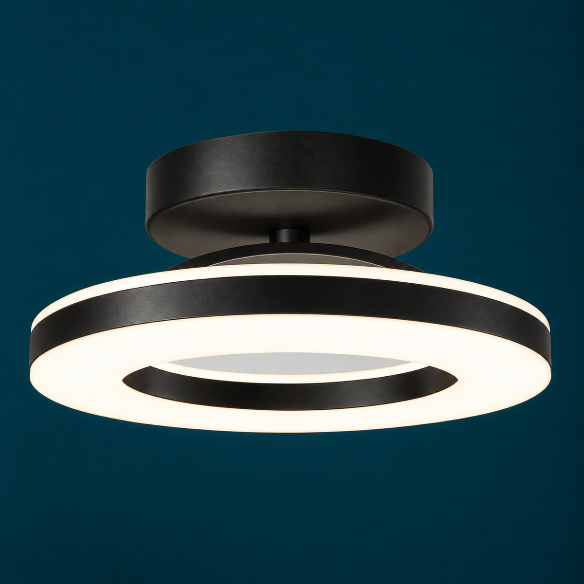 Plafonnier LED Anneau 20 cm 3 Températures