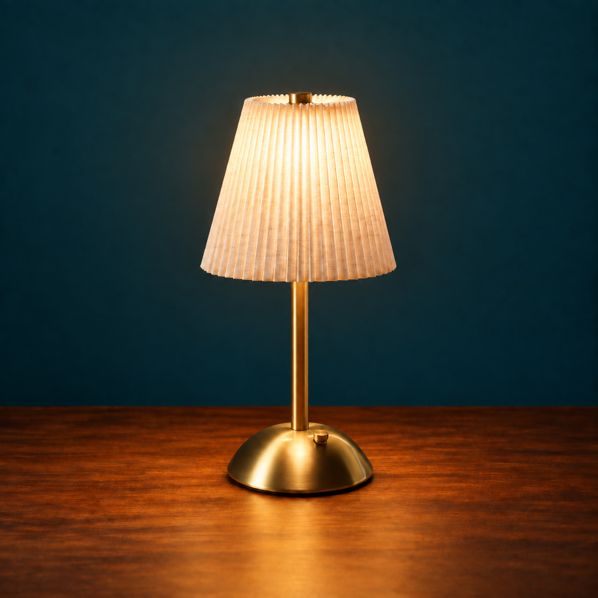 Lampe de Chevet Plissée Bistrot Sans Fil - Chambre