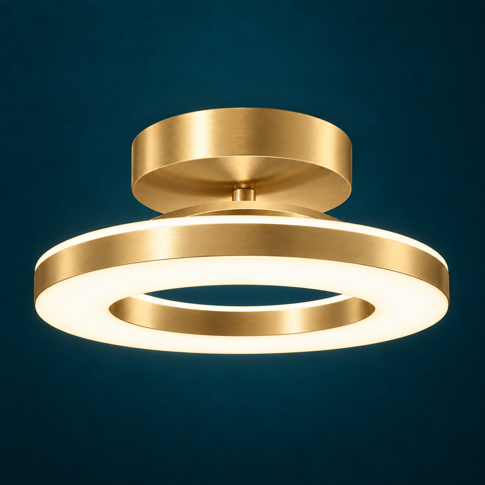 Plafonnier LED Anneau 20 cm 3 Températures